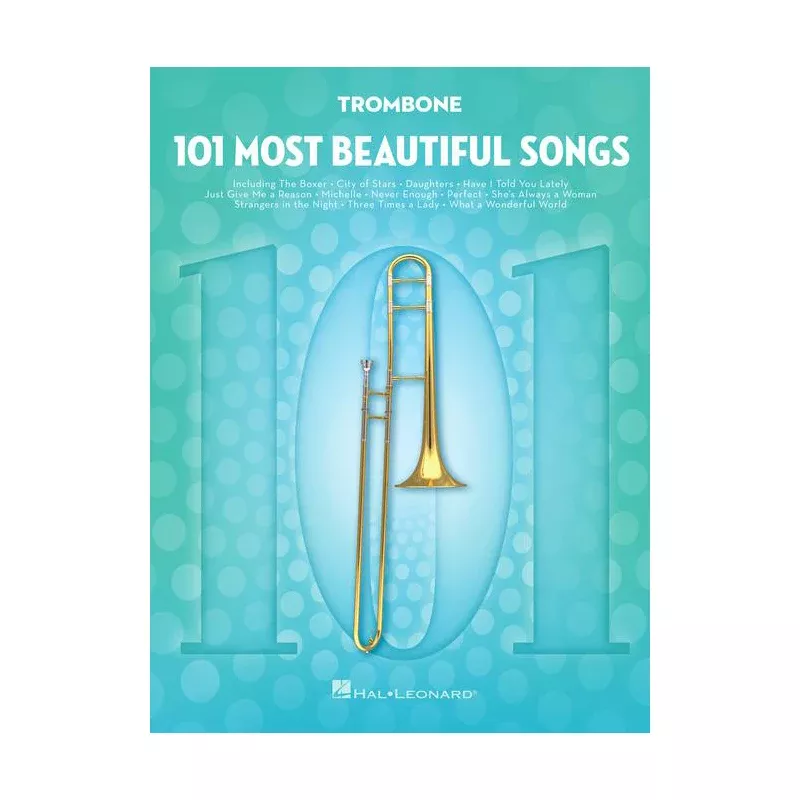 101 Most Beautiful Songs for Trombone Sheet Music | Hal Leonard