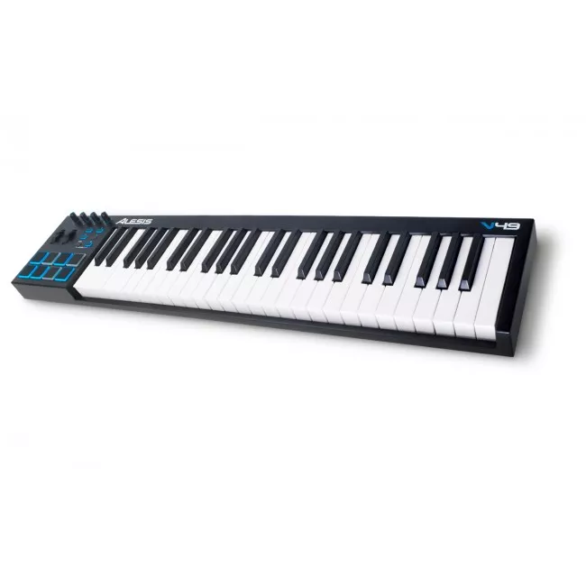 Alesis V49 49-Key USB-MIDI Keyboard Controller USB MIDI PAD Production – South Coast Music