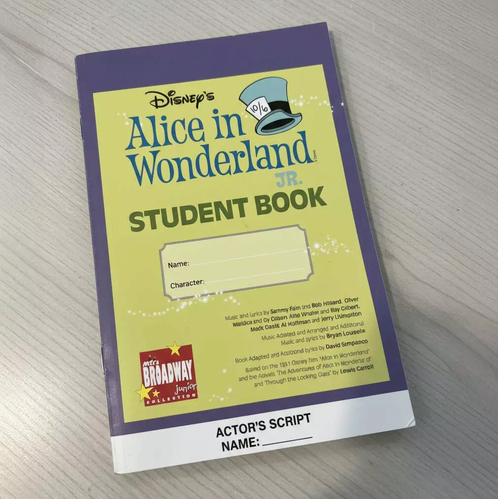 Alice in Wonderland Jr Script (10 pack) | Musical Shows for Schools