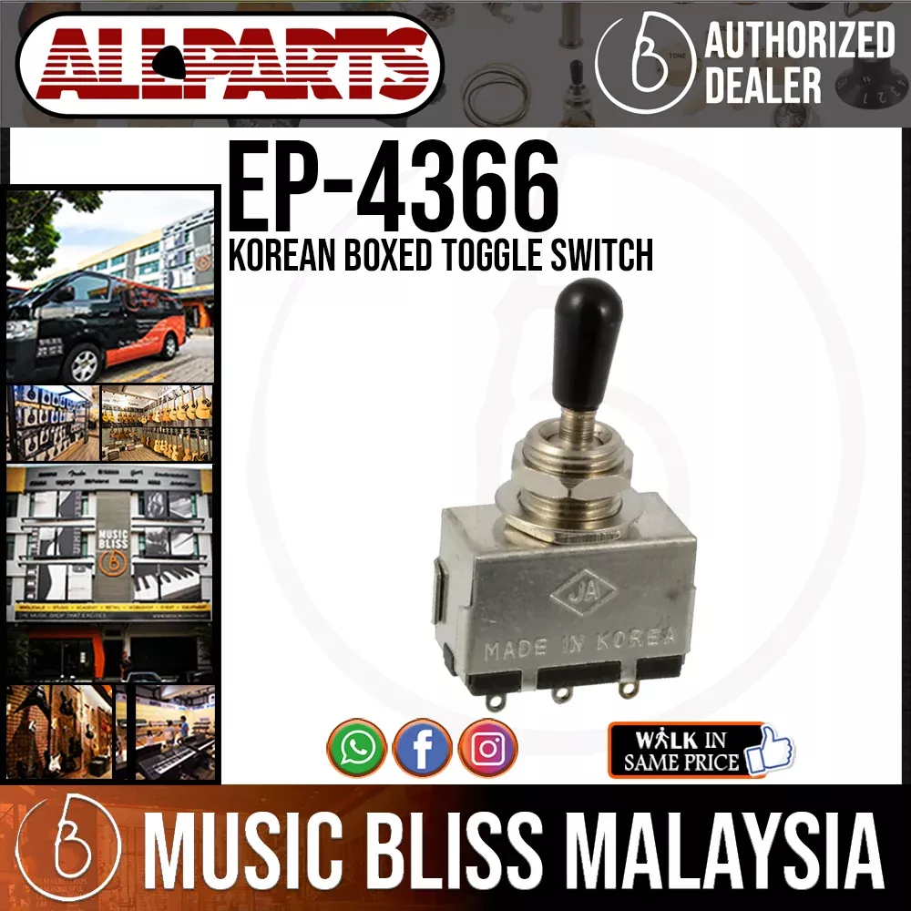 ALLPARTS EP-4366 Korean Boxed Toggle Switch