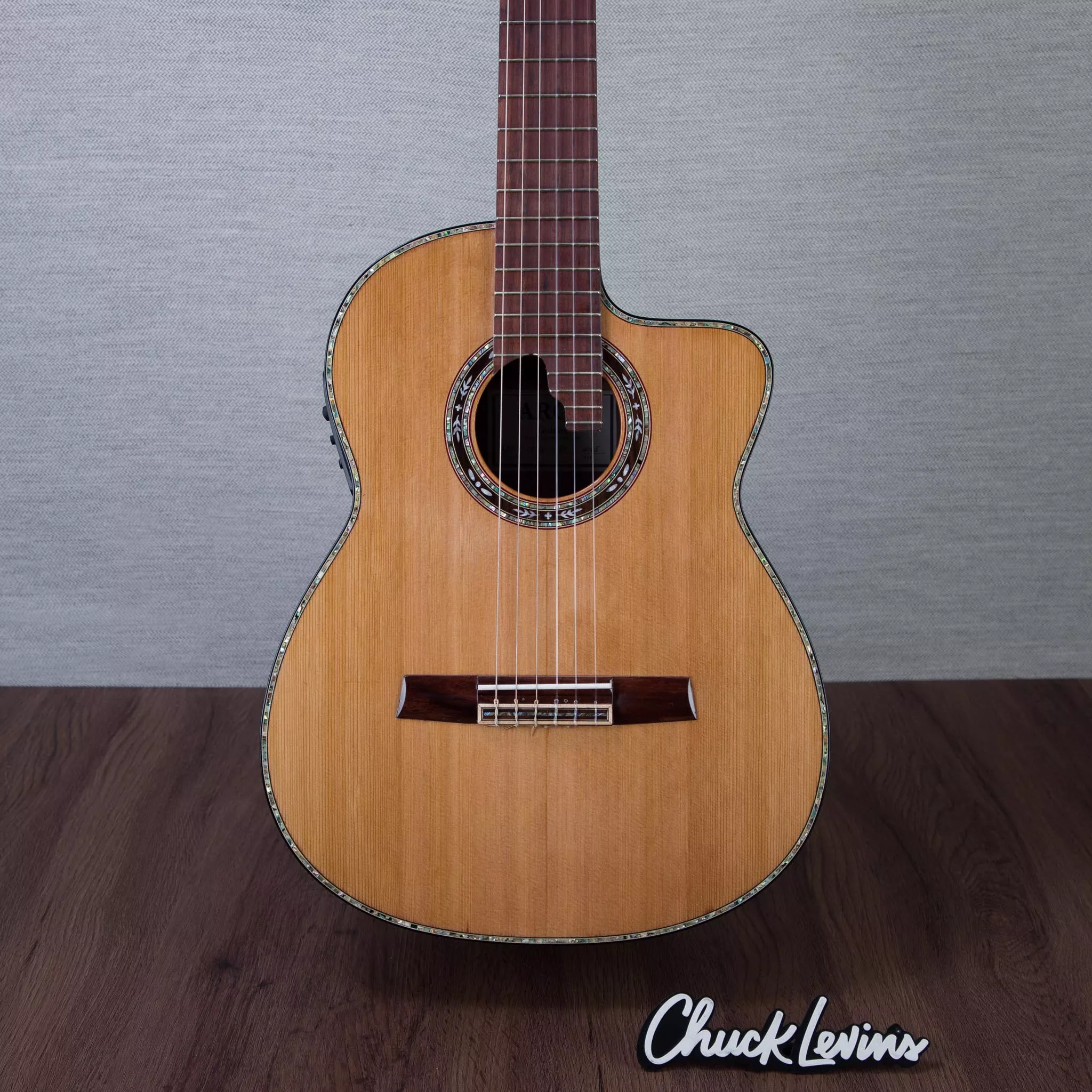 Arce AR5-1-CE-CD Walnut/Cedar Acoustic Electric Cedar - #0121