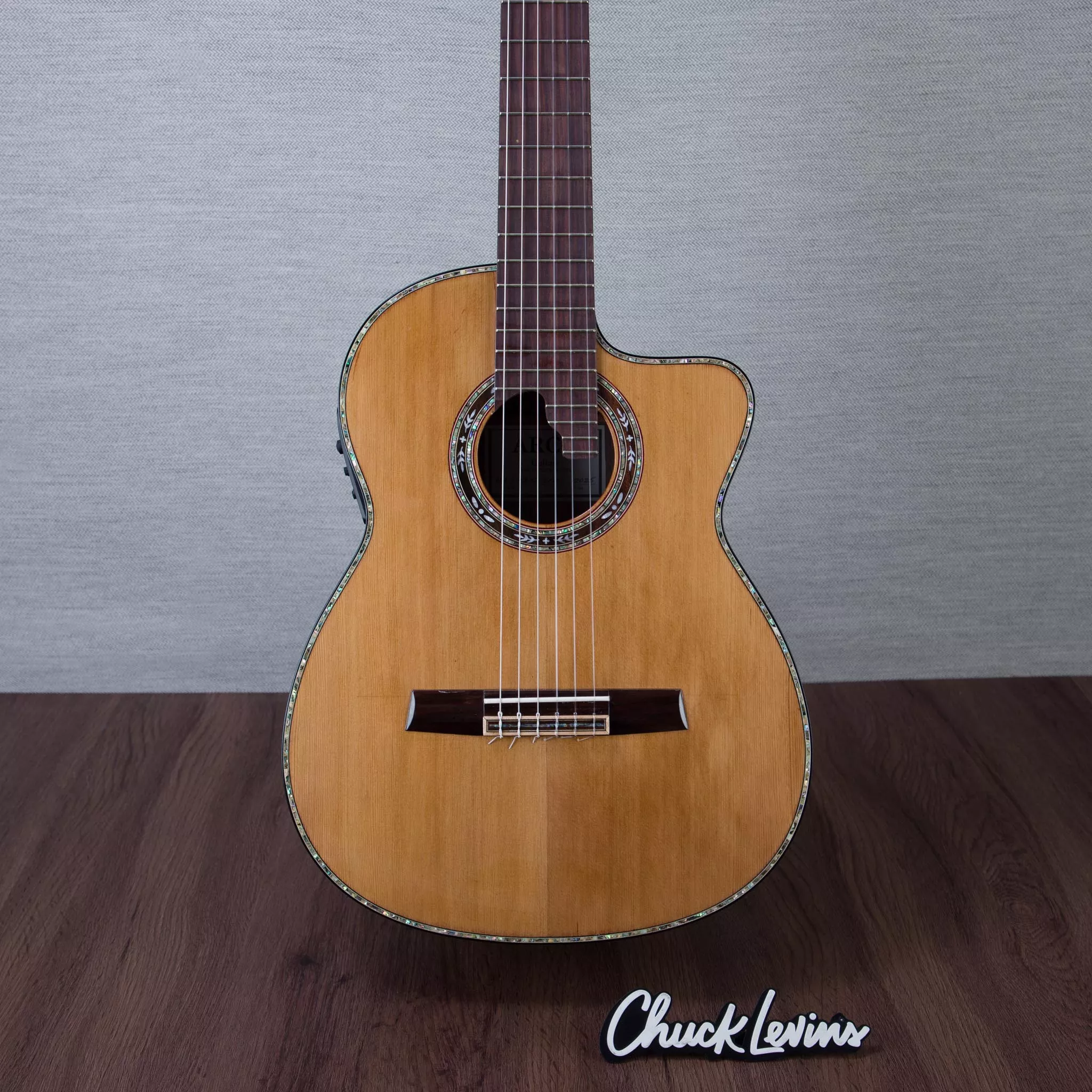 Arce AR5-1-CE-CD Walnut/Cedar Acoustic Electric Cedar - #0122