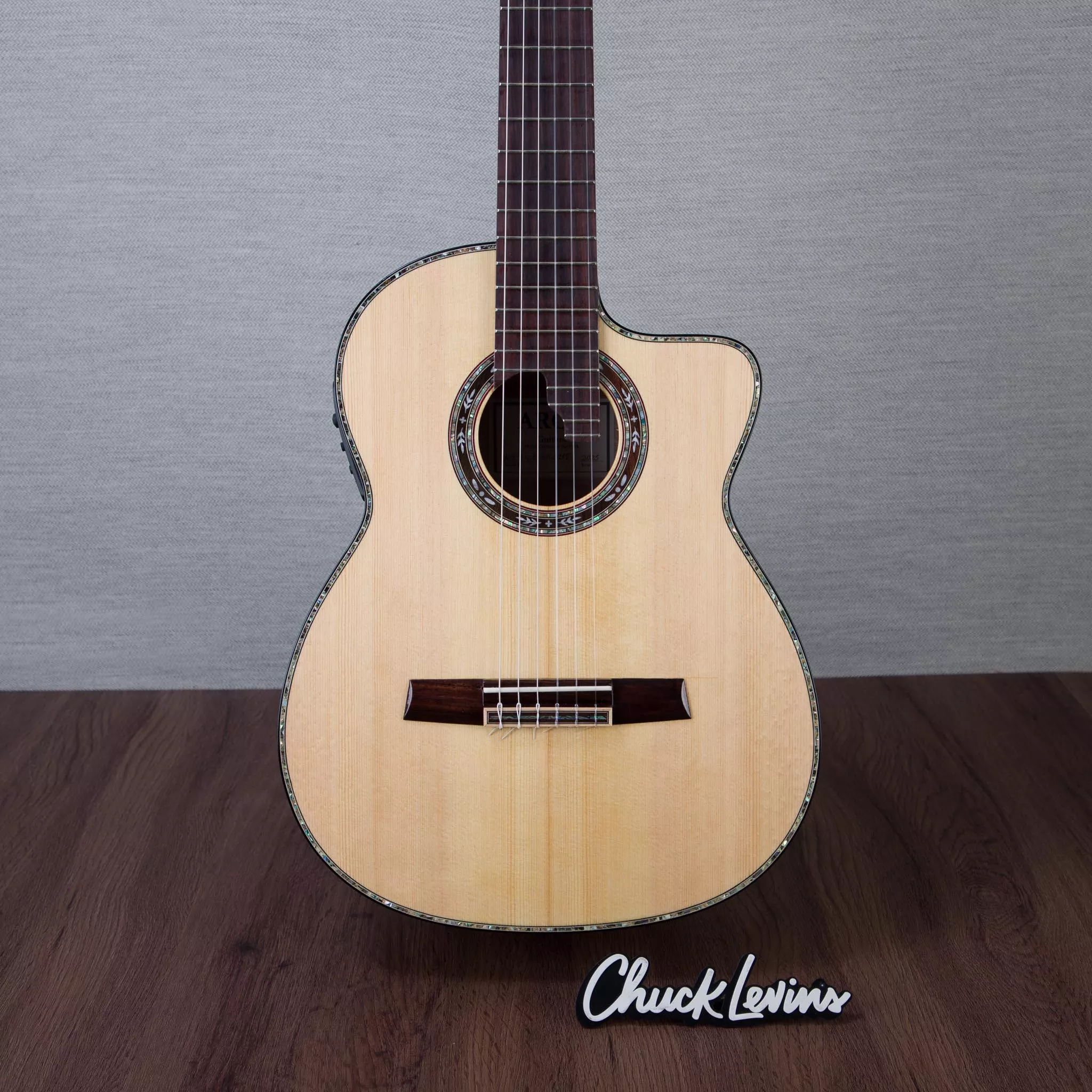 Arce AR5-3-CE-SP Maple/Spruce Acoustic Electric Requinto - #0117