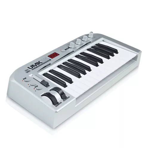 ASHTON UMK25 25 KEY USB / MIDI KEYBOARD CONTROLLER FOR MAC or PC RECORDING – South Coast Music