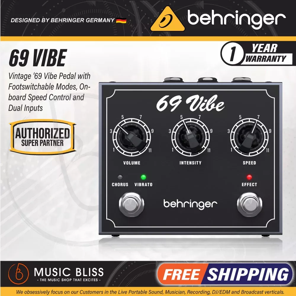 Behringer 69 Vibe Vintage ’69 Vibe Pedal