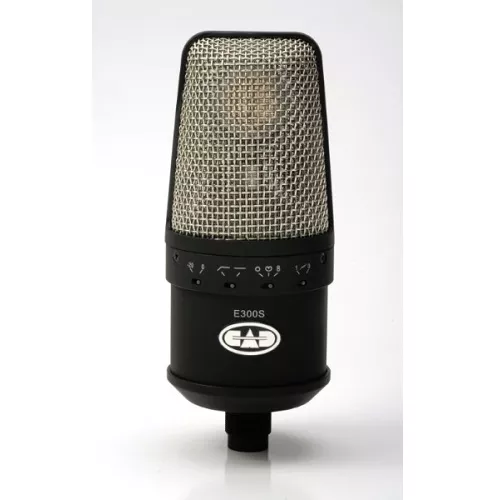 CAD E300S Mic Large Diaphragm Multi Pattern Condenser Microphone – South Coast Music