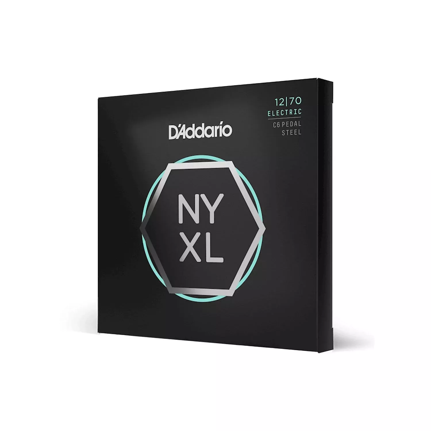 D'Addario NYXL1270PS Nickel Wound C6 Pedal Steel Guitar Strings, Regular, 12-70