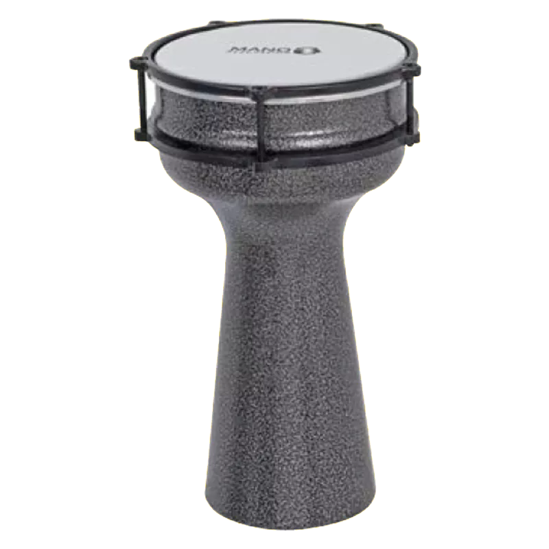 DARBUKA EGYTIAN LEBANESE GOBLET TABLA DRUM 15inch MANO MP978B PEWTER FINISH – South Coast Music