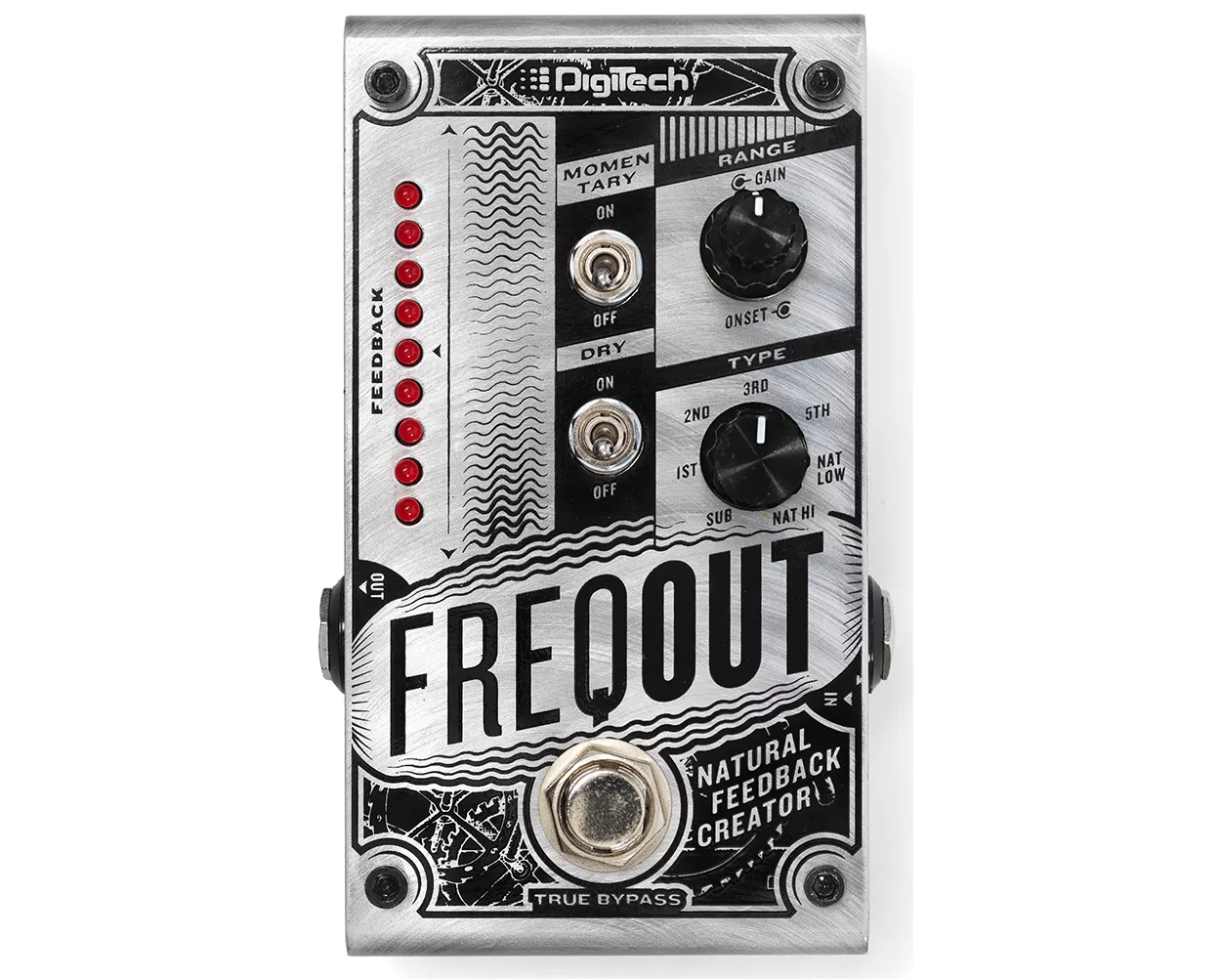 Digitech FREQOUT Natural Feedback Creator Guitar FX Pedal Stomp Box + Warranty – South Coast Music