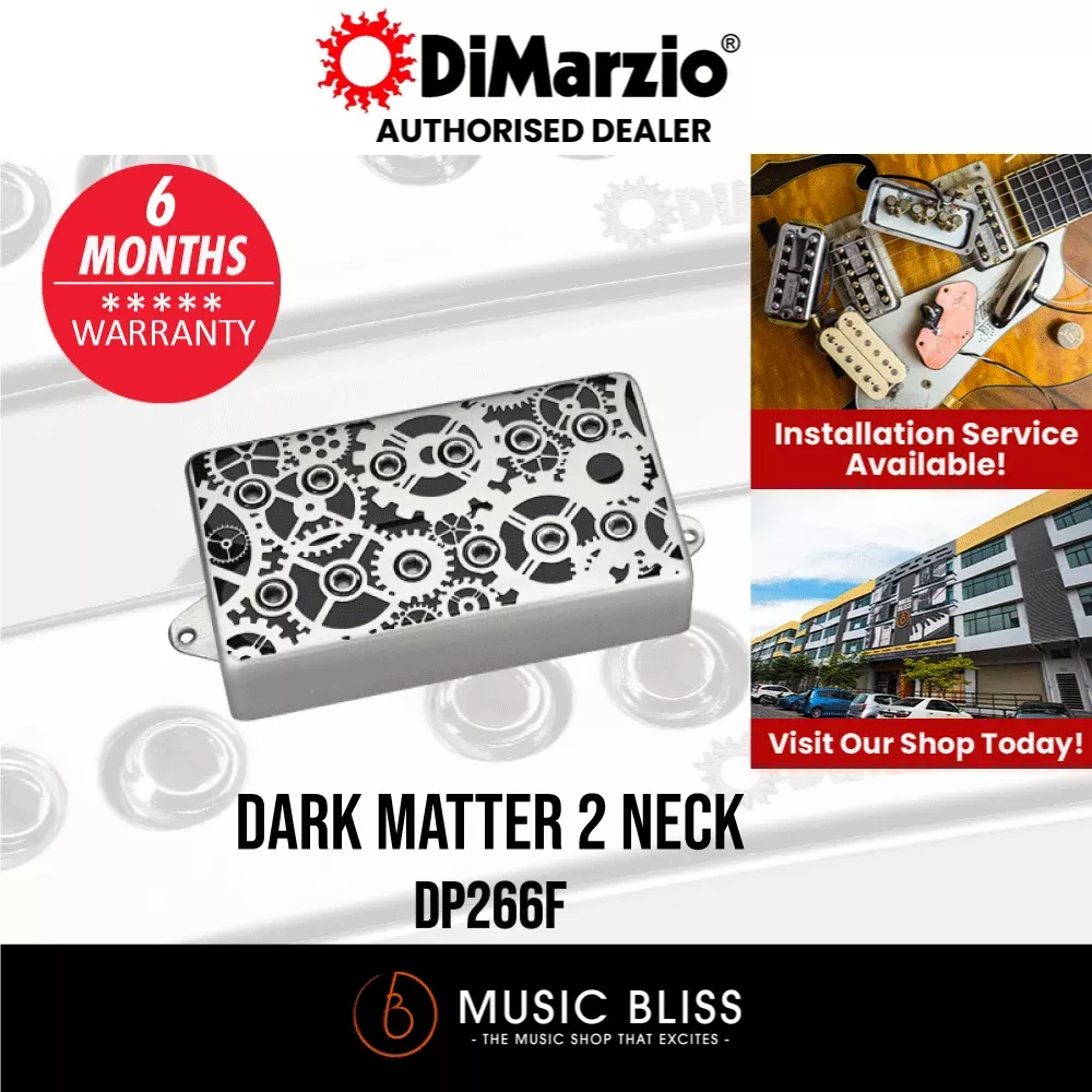 DiMarzio DP266F Dark Matter 2 Neck Humbucker Pickup