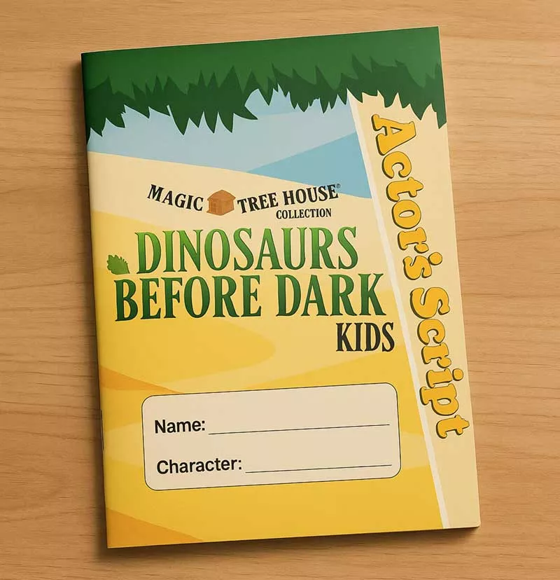 Dinosaurs After Dark Kids Script (10 pack) | Musical Shows for Schools