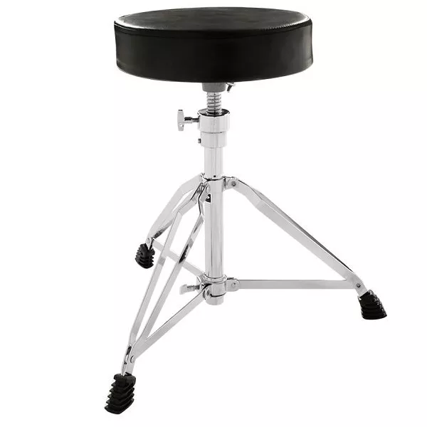 DOUBLE BRACED HEAVY DUTY DRUM STOOL THRONE WORM SCREW HEIGHT ADJ by DXP – South Coast Music