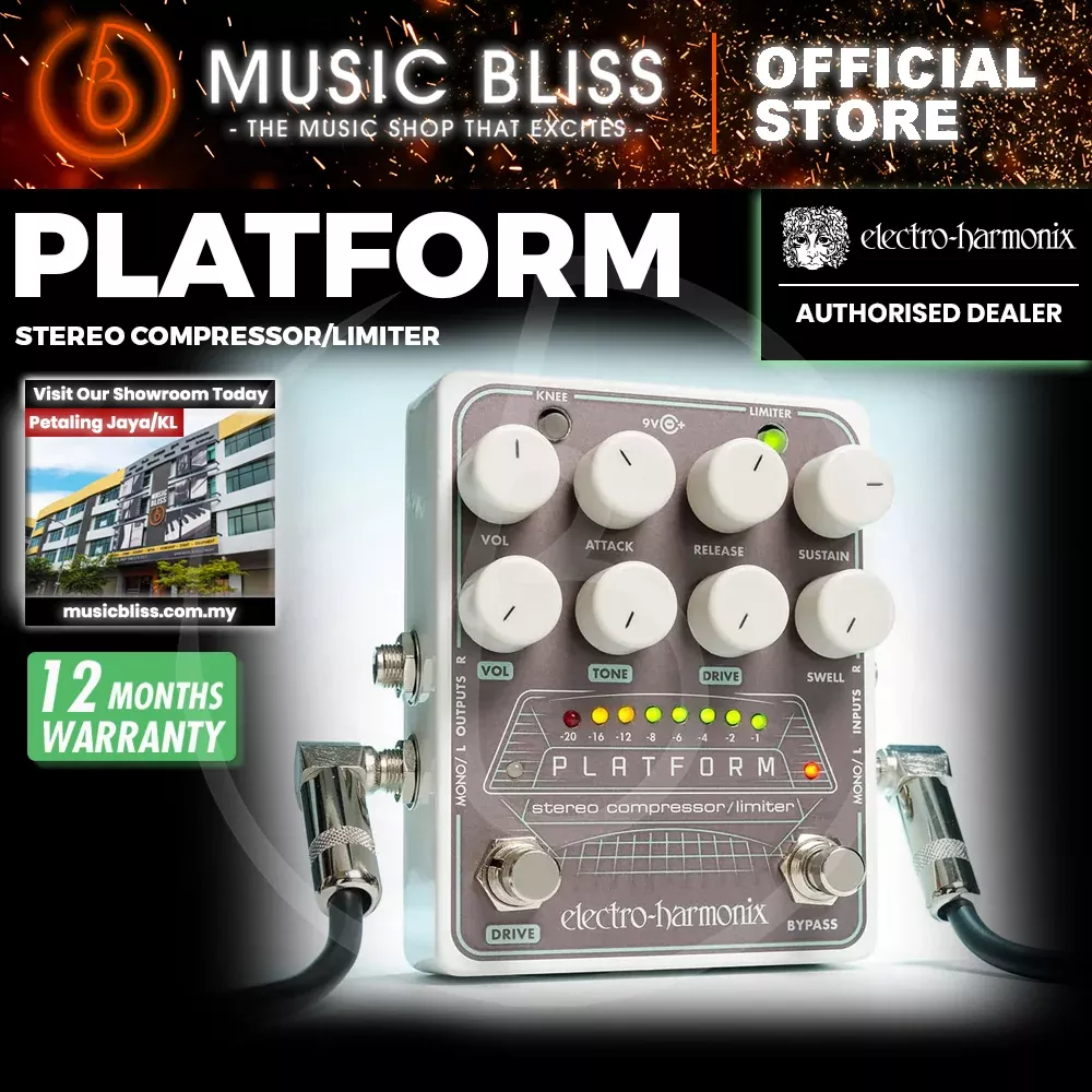 Electro Harmonix Platform Stereo Compressor Pedal