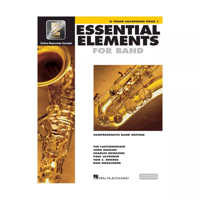 Essential Elements for Band | Bb Tenor Saxophone Book 1 | Method Book