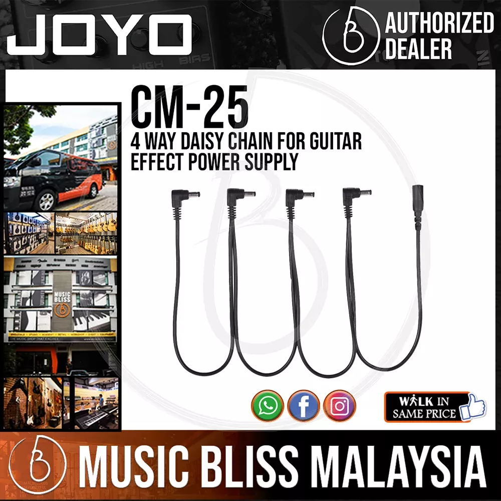 Joyo CM-25 4 Way Daisy Chain for Guitar Effect Power Supply