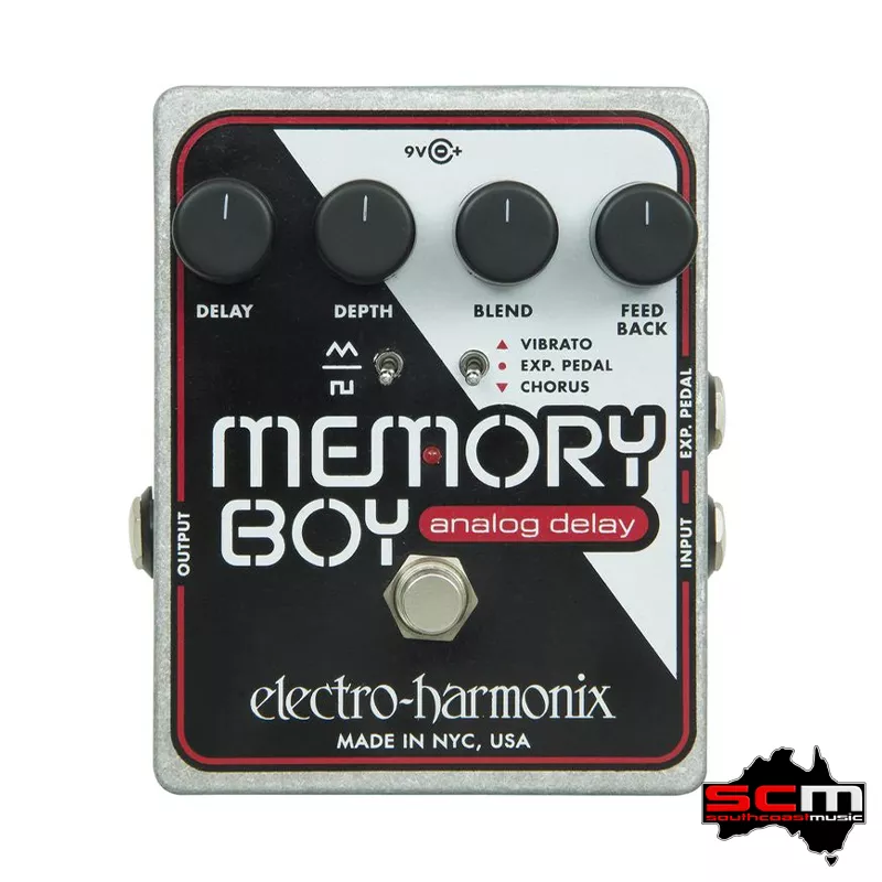 Memory Boy Analog Delay with Chorus & Vibrato Guitar Effects Pedal – South Coast Music