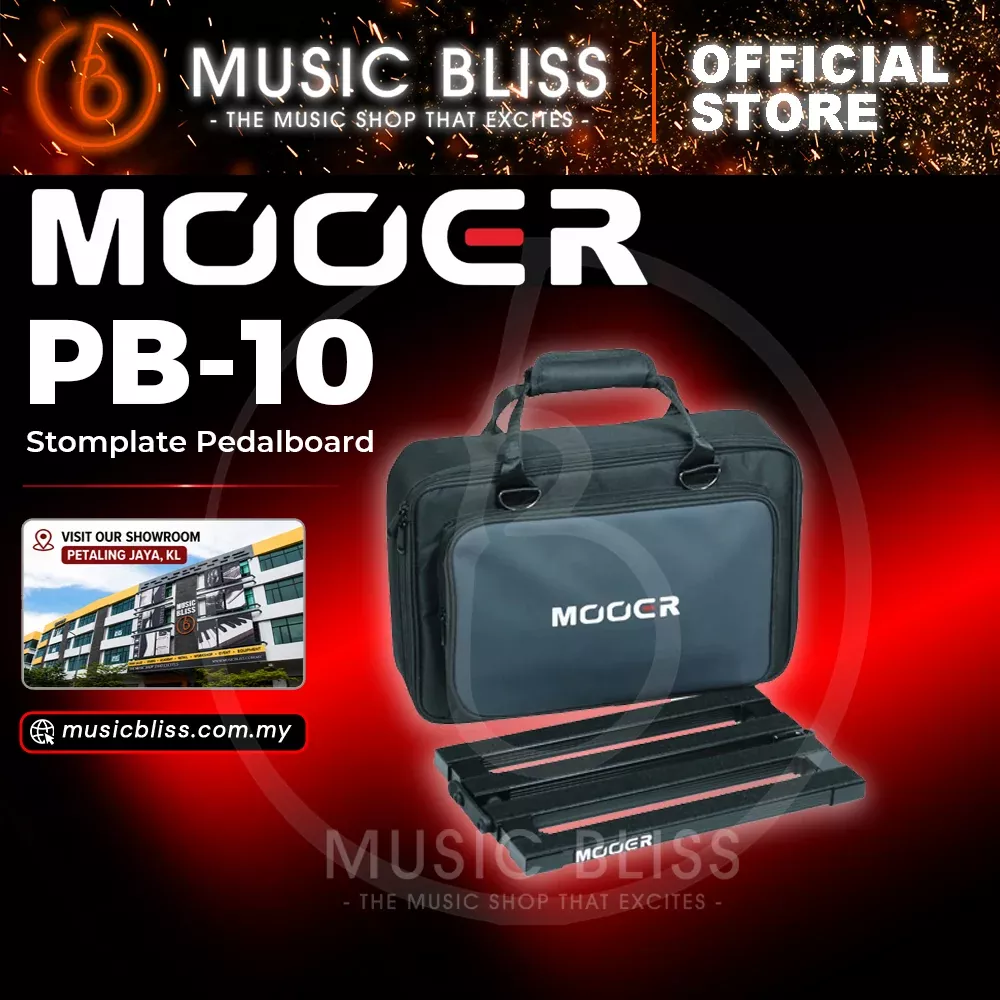 Mooer PB-10 Stomplate Mini Pedalboard