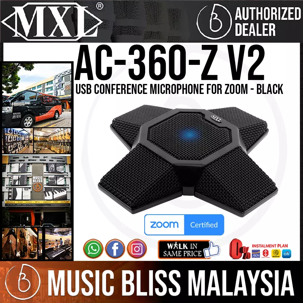 MXL AC-360-Z V2 USB Conference Microphone for Zoom