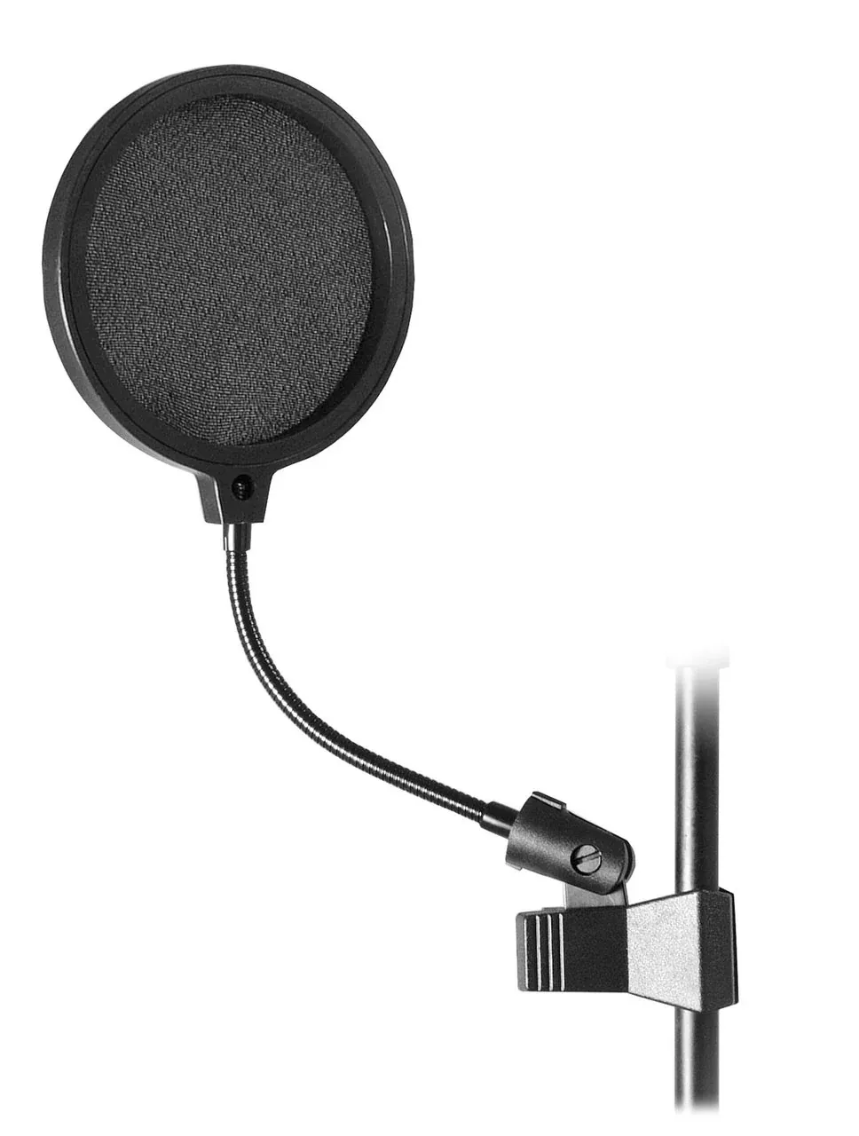 On-Stage ASVS6-B Pop Blocker 6" with Goosneck