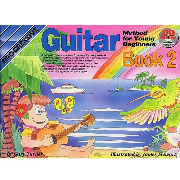 Progressive Guitar Method For Young Beginners Book 2 Sheet Music Online Audio – South Coast Music