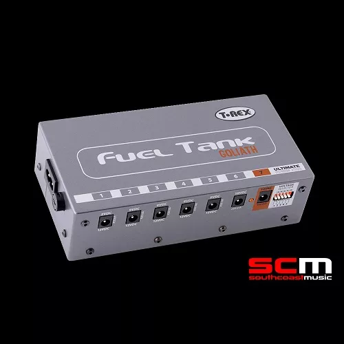 T-REX Fuel Tank GOLIATH Power Supply 3000mA Isolated Stomp Box Power Supply – South Coast Music
