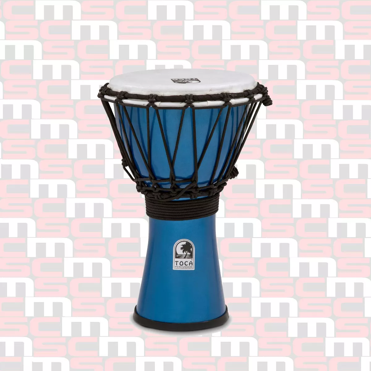 TOCA 7" FREESTYLE COLORSOUND DJEMBE - METALLIC BLUE finish – South Coast Music