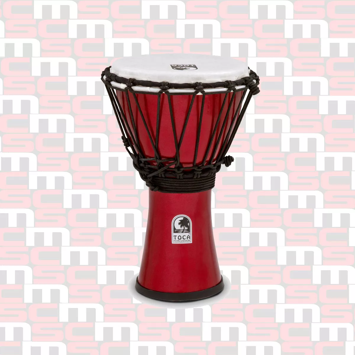 TOCA 7" FREESTYLE COLORSOUND DJEMBE - METALLIC RED finish – South Coast Music