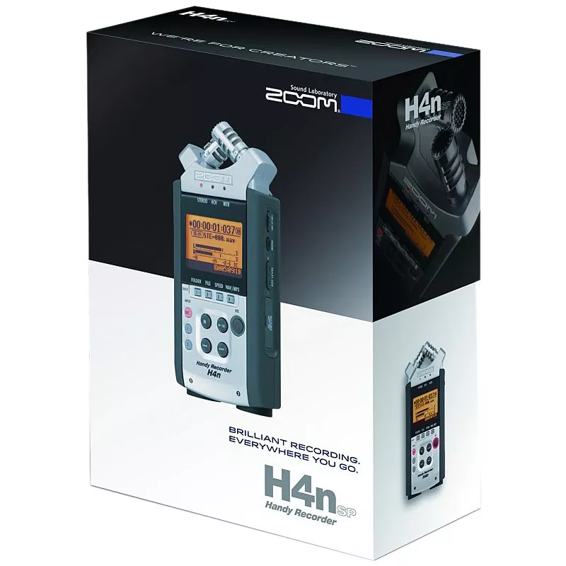 Zoom H4N SP Mic Hand Held 4 Channel Portable Audio Recorder – South Coast Music